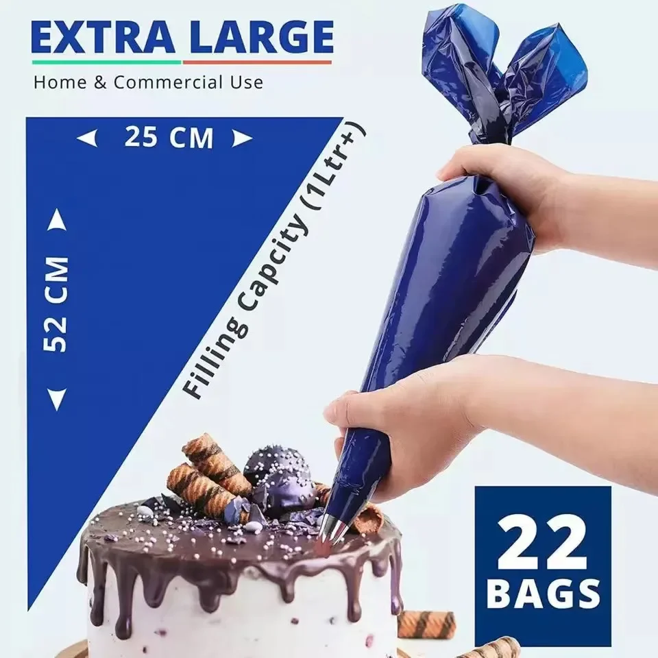 Piping Bag Disposable - Kantong pipa 21 inci kantong Icing