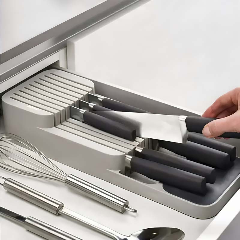Kitchen Baking Tray Storage - Kotak Penyimpanan Pisau Praktis - Aksesori