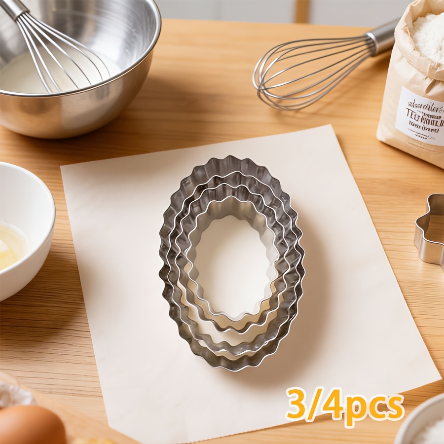 Kitchen Baking Utensils - Cetakan kue berbentuk telur bergelombang dari