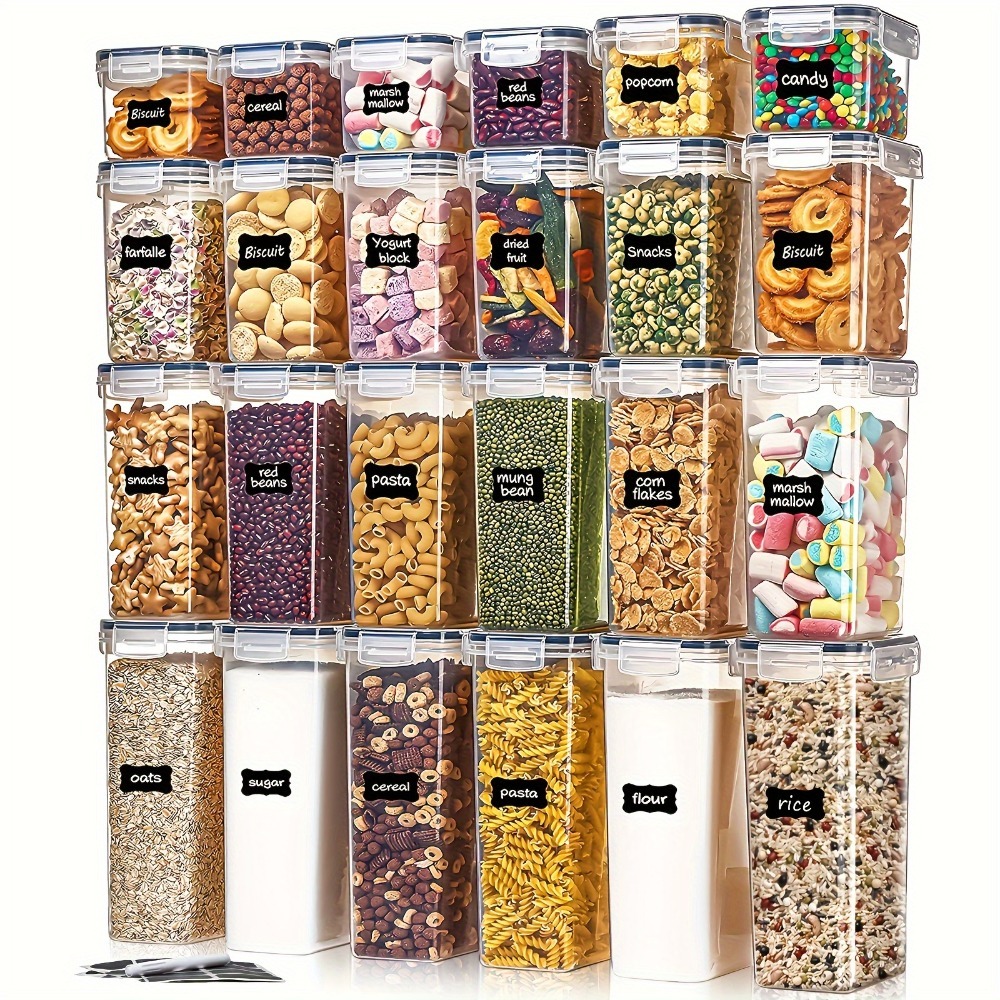 Kitchen Baking Tray Storage - 24 Buah Wadah Penyimpanan Makanan 12