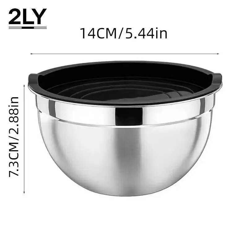 Kitchen Baking Kit - Set Mangkuk Pencampur Stainless Steel Tebal