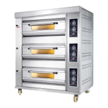 Commercial Kitchen Baking Equipment - Oven Dek Komersial Terintegrasi untuk Dapur,