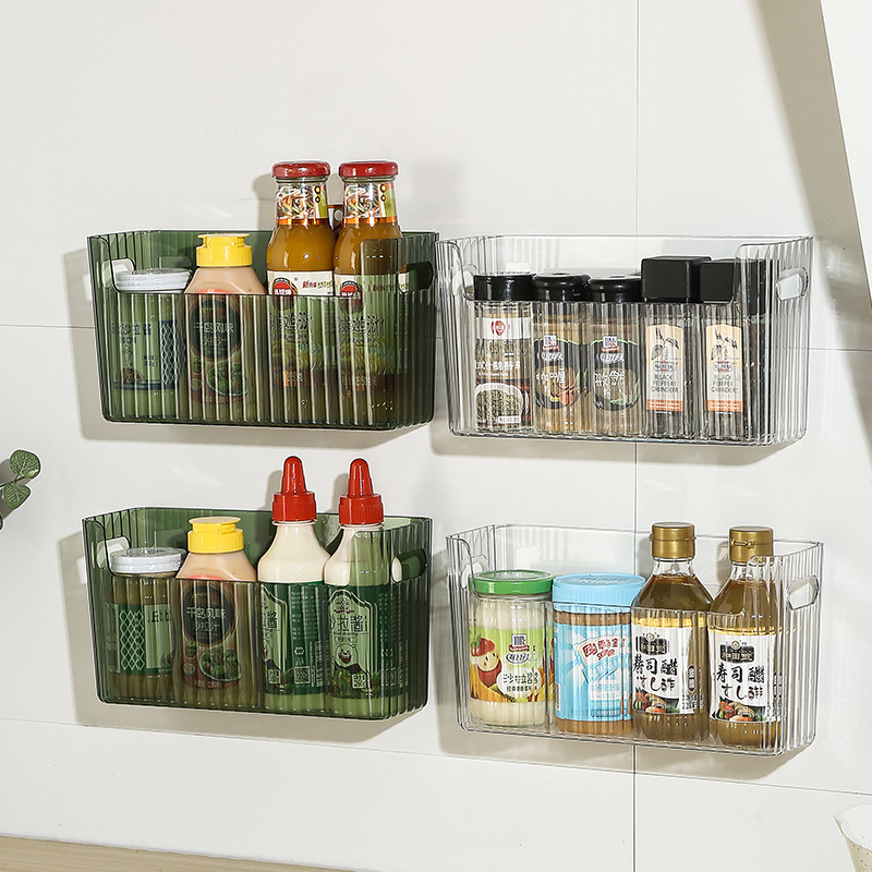 Kitchen Baking Tray Storage - Kotak Penyimpanan Kulkas Berperekat, Organizer Dapur