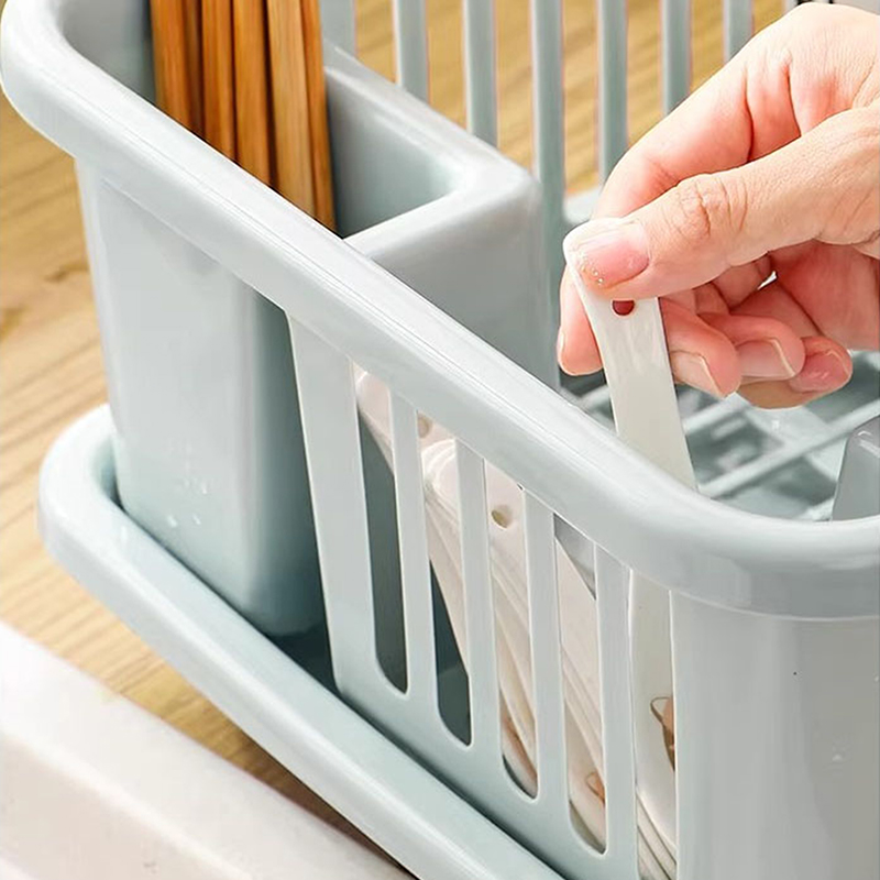 Kitchen Baking Tray Storage - Rak Mangkuk Plastik Penyaringan Air Piring