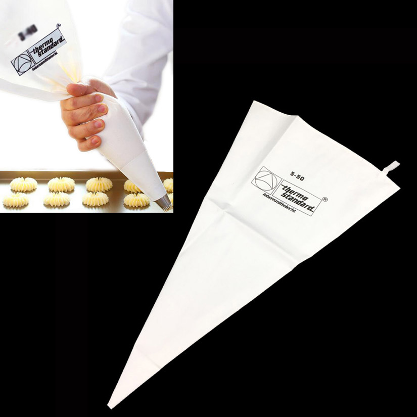 Piping Bag Disposable - 35/40/45/50/55/60 Cm 100% Katun Krim Kue