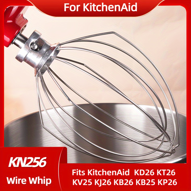 Kitchenaid Baking Set - KN256WW 6QT Cambuk Kawat Baja Tahan