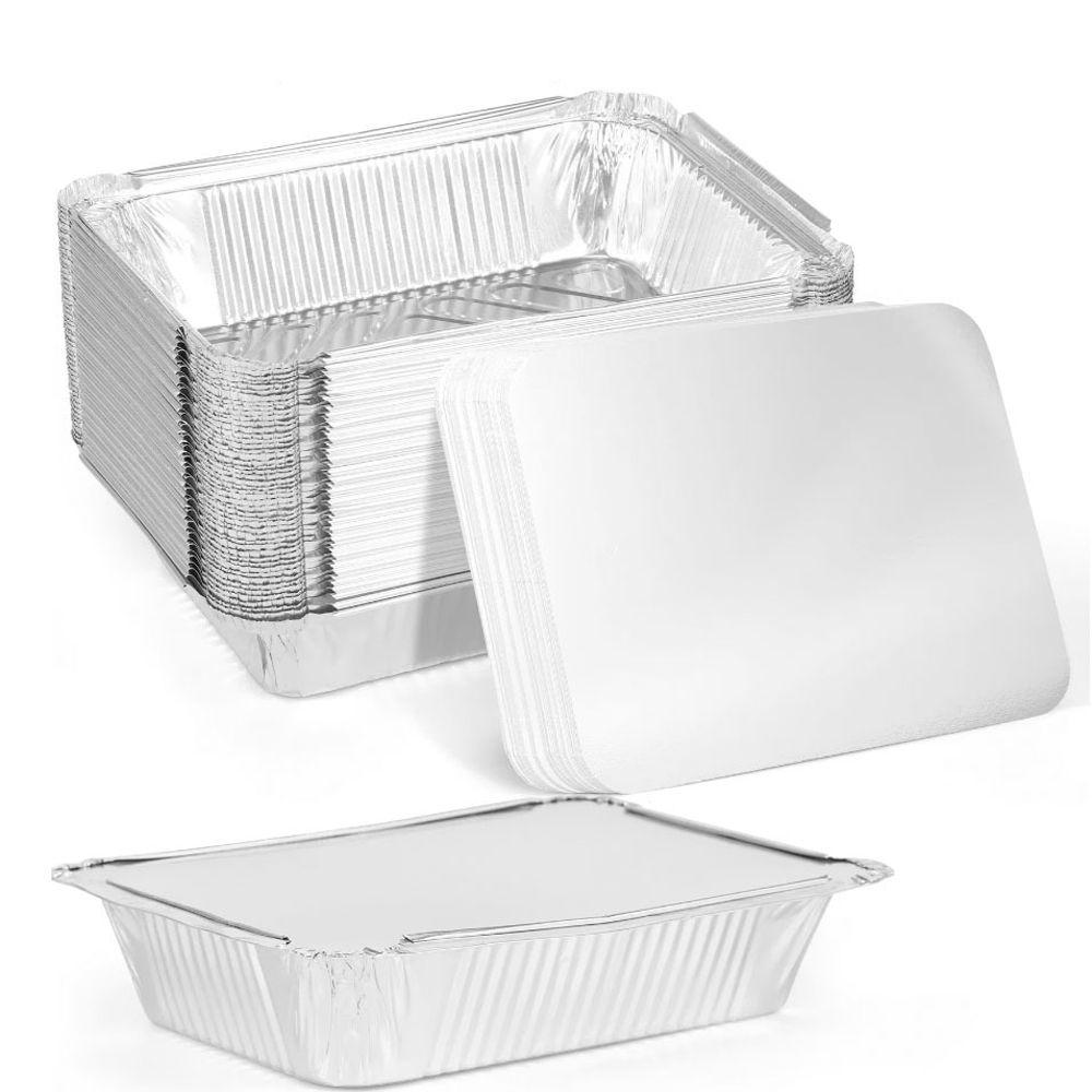 Kitchen Baking Containers - 10 Buah Baru dengan Tutup Nampan