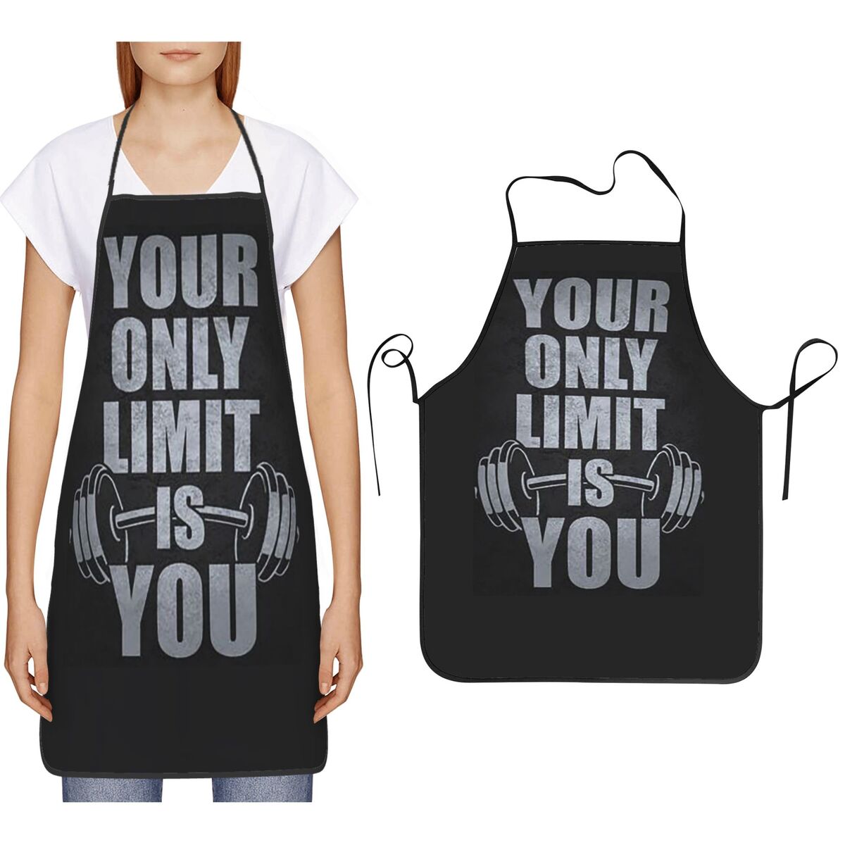 Kitchen Baking Quotes - Celemek Kutipan Motivasi Olahraga Gym Binaraga,