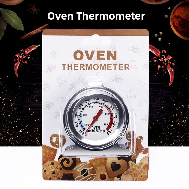 Kitchen Baking Utensils - Termometer Oven Tipe Penunjuk, Pengukur Suhu