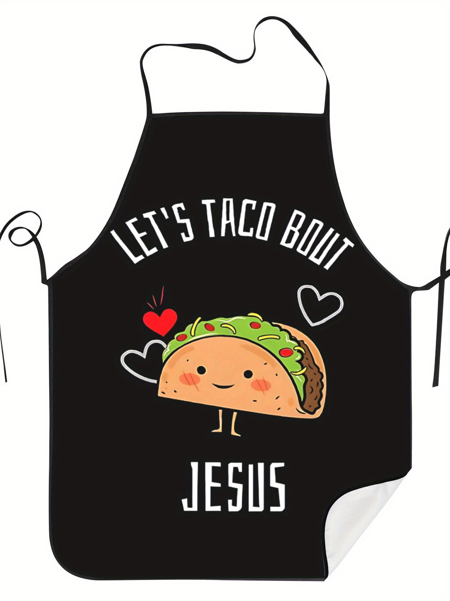 Kitchen Baking Quotes - Let's Taco Bout Jesus Kitchen Apron