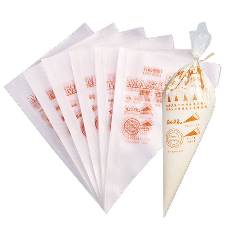 Piping Bag Disposable - 100 buah tas kue sekali pakai