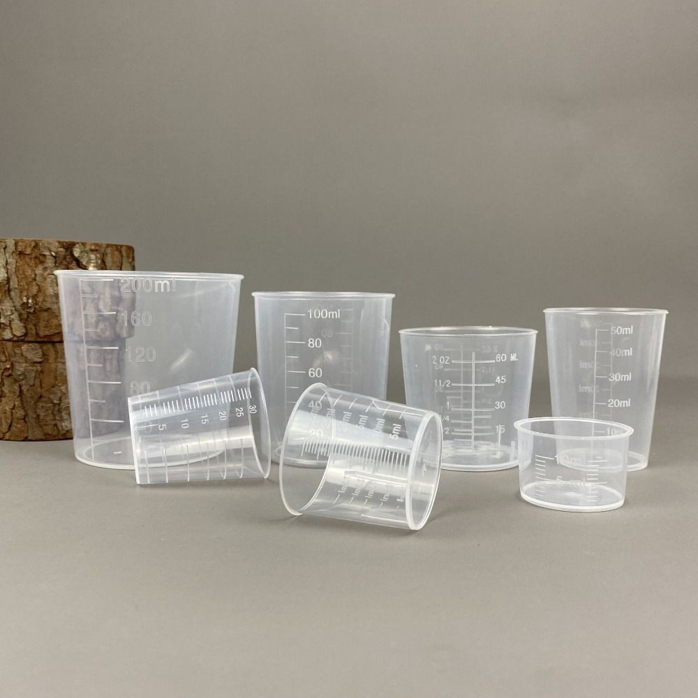 Kitchen Baking Containers - Wadah Cair Gelas Ukur Lulus Bening