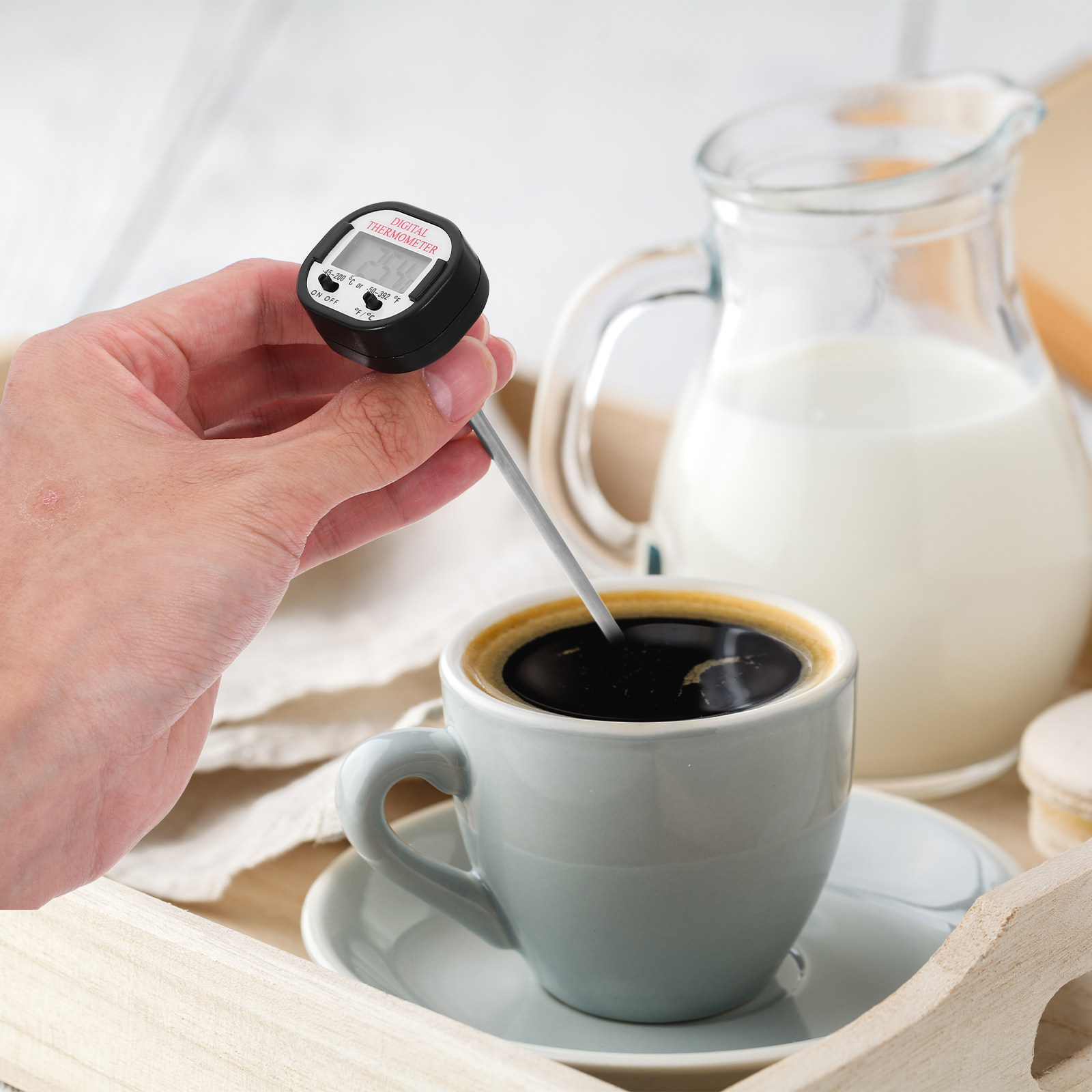Kitchen Baking Cooking - Termometer Makanan Elektronik untuk Dapur, Memanggang,