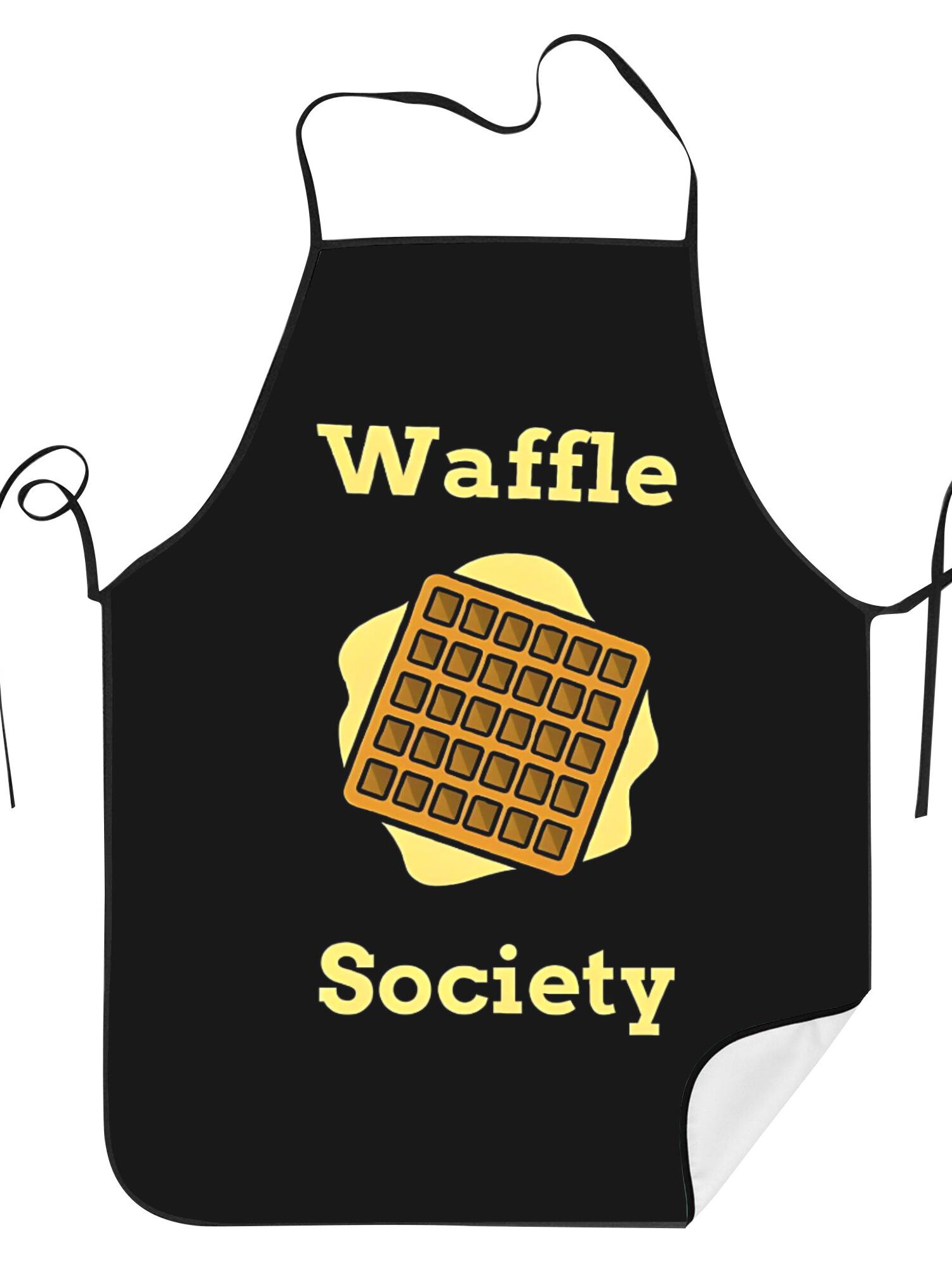 Kitchen Baking Quotes - Waffle Society Kitchen Apron - Celemek