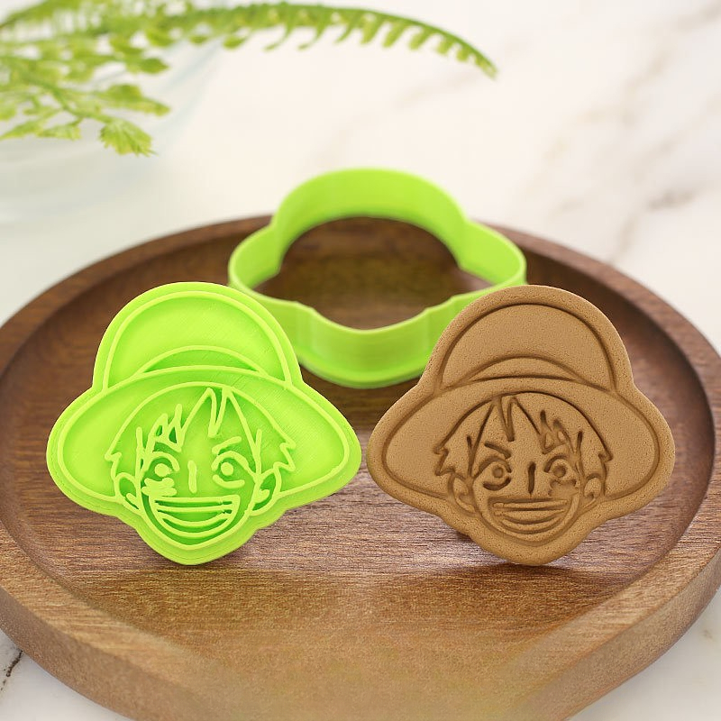 Kitchen Baking Cooking - Cetakan Kue One Piece Luffy Zoro
