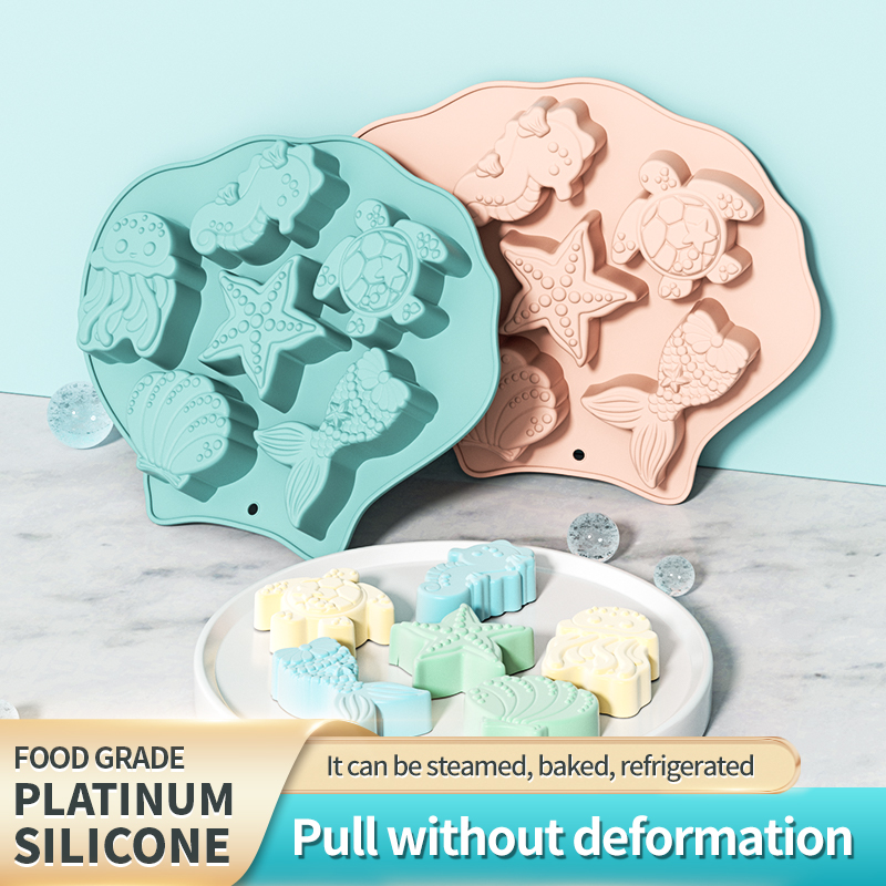 Cetakan Silikon Fondant Laut B - Kitchen Baking Utensils ulasan dan harga