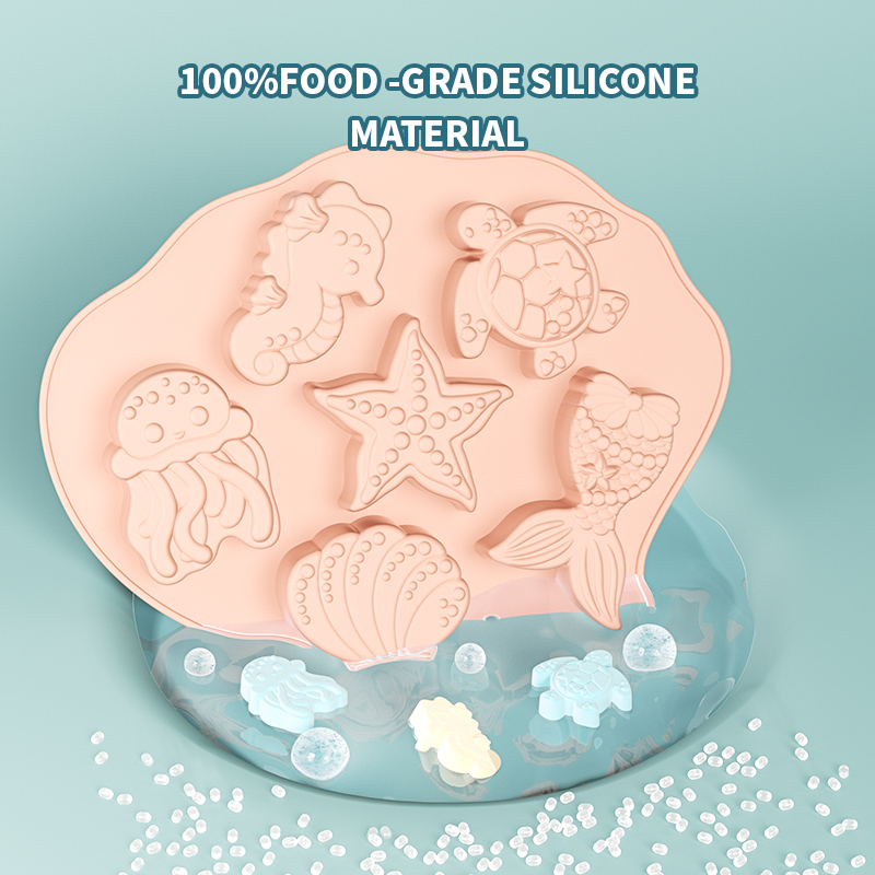 Cetakan Silikon Fondant Laut B - Kitchen Baking Utensils ulasan dan harga