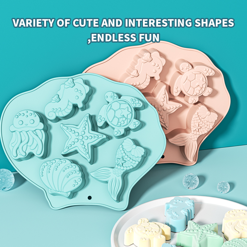 Cetakan Silikon Fondant Laut B - Kitchen Baking Utensils ulasan dan harga