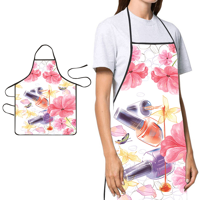 〔YS1〕Celemek Wanita Motif Cat  - Kitchen Baking Cooking ulasan dan harga