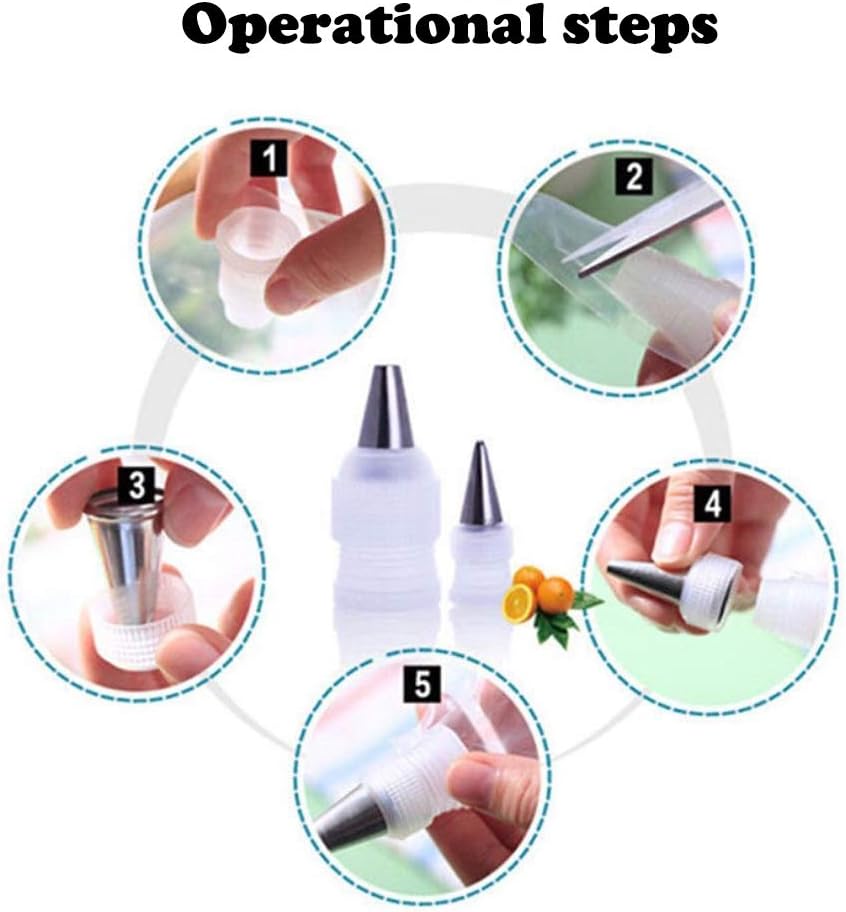 5-20 Buah Adaptor Coupler Tas  - Piping Bag Disposable ulasan dan harga
