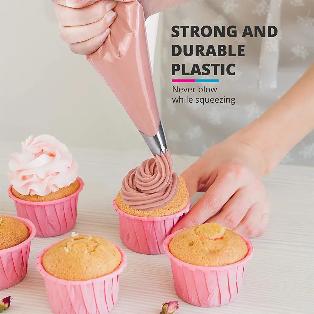 20/50/100 Buah Kantong Kue Sek - Piping Bag Disposable ulasan dan harga