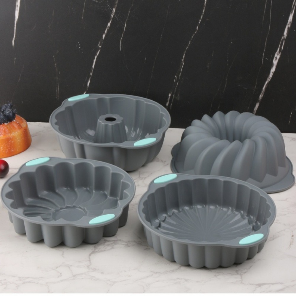 Cetakan Kue Silikon Tahan Pana - Kitchen Oven Baking Pans ulasan dan harga