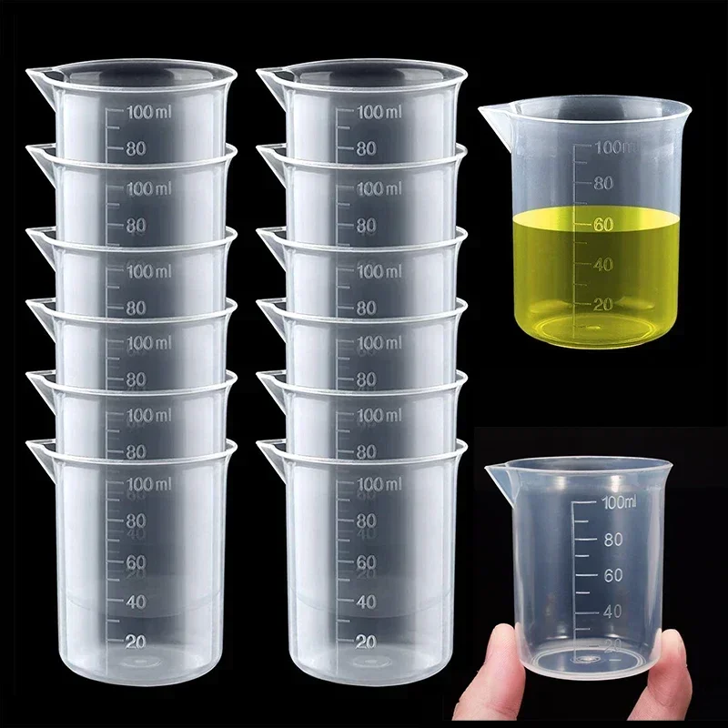 Gelas ukur 100ml timbangan pla - Kitchen Baking Containers ulasan dan harga
