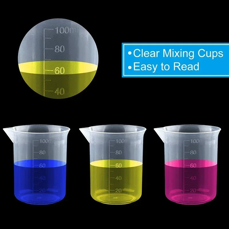 Gelas ukur 100ml timbangan pla - Kitchen Baking Containers ulasan dan harga