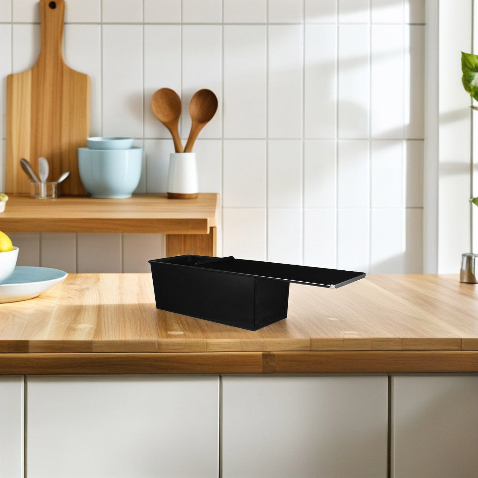 1 Buah Loyang Roti Hitam denga - Kitchen Oven Baking Pans ulasan dan harga
