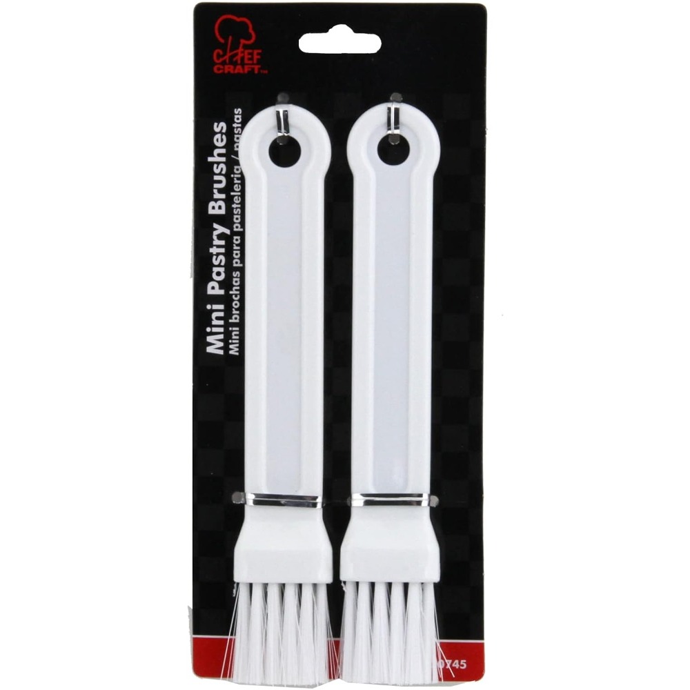Set Kuas Kue Mini Putih 7 Inci - Baking Kitchen Set ulasan dan harga