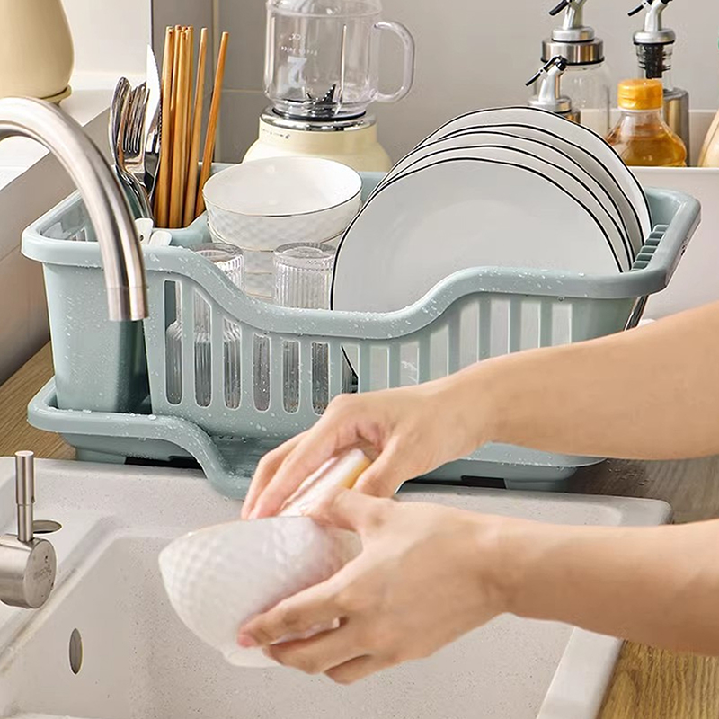 Rak Mangkuk Plastik Penyaringa - Kitchen Baking Tray Storage ulasan dan harga