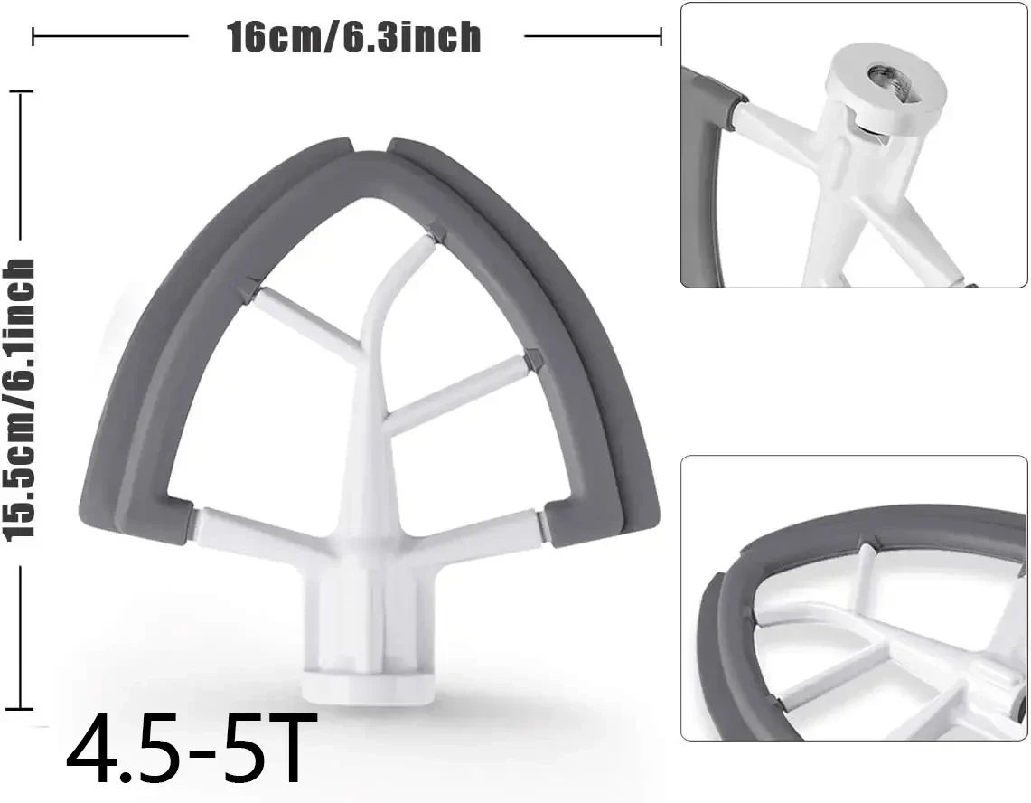 Aksesoris silikon 4,5-5 inci y - Kitchenaid Baking Set ulasan dan harga
