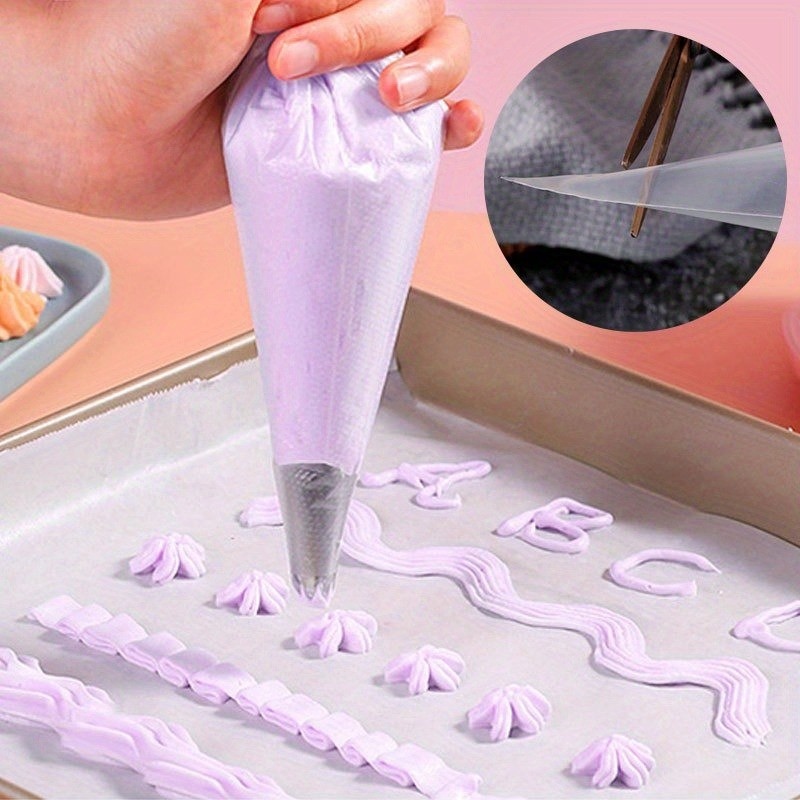 100 Pcs - Kantong Kue Sekali P - Piping Bag Disposable ulasan dan harga