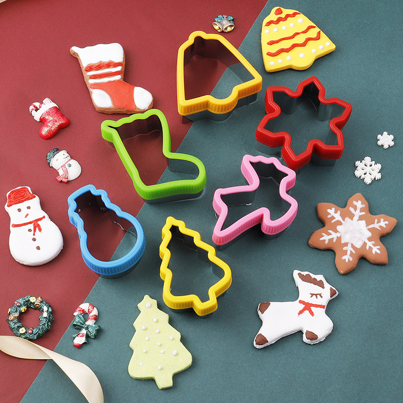 Set pemotong kukis Natal 6 pot - Baking Kitchen Set ulasan dan harga