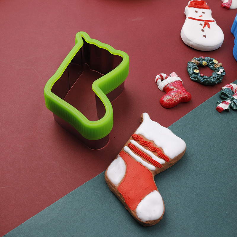 Set pemotong kukis Natal 6 pot - Baking Kitchen Set ulasan dan harga