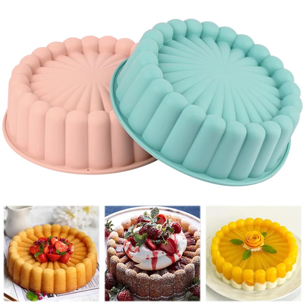 Loyang Kue Charlotte Silikon C - Kitchen Oven Baking Pans ulasan dan harga