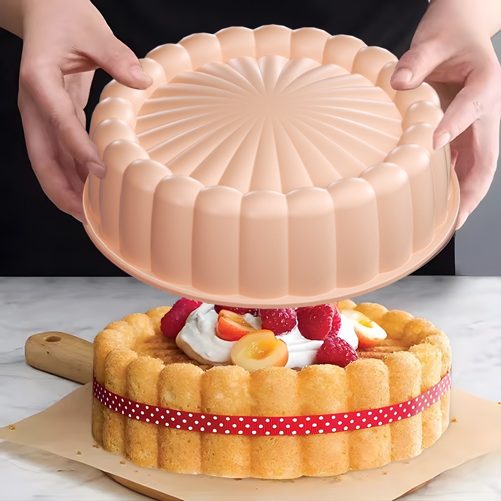 Loyang Kue Charlotte Silikon C - Kitchen Oven Baking Pans ulasan dan harga
