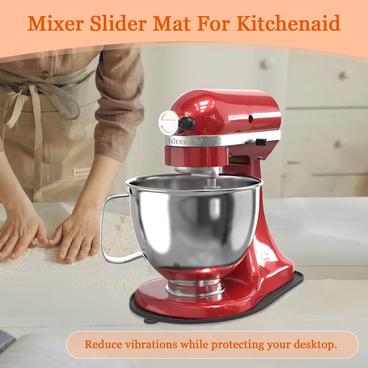 Alas Geser Silikon untuk Mixer - Kitchenaid Baking Set ulasan dan harga