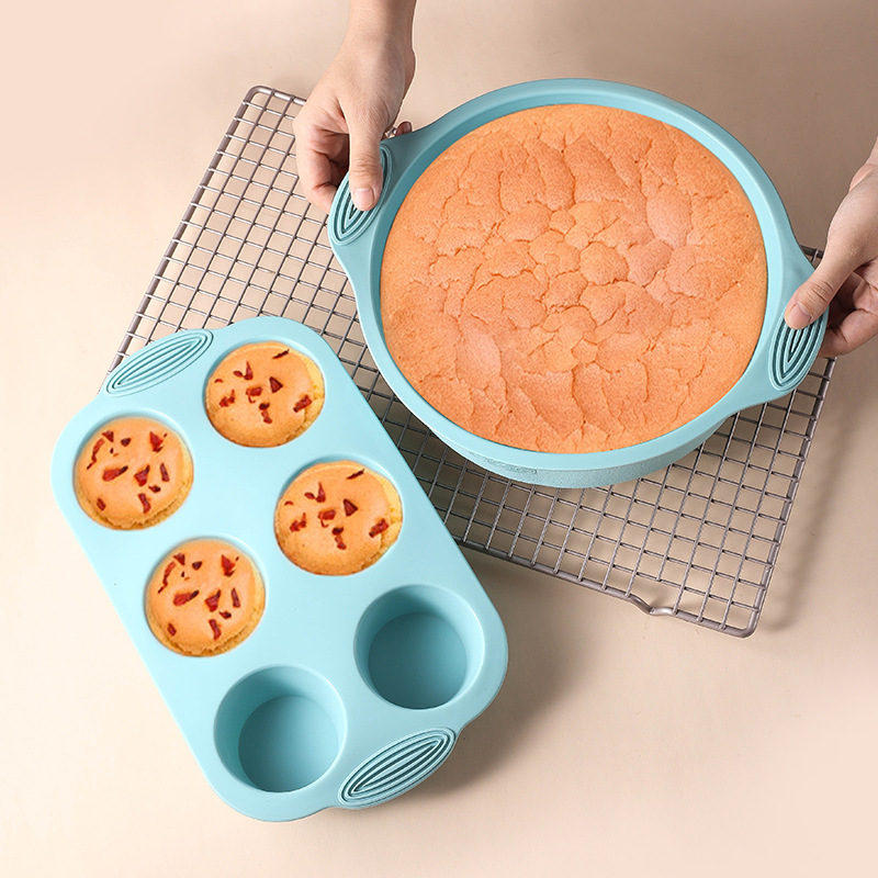 Cetakan memanggang kue silikon - Kitchen Oven Baking Pans ulasan dan harga
