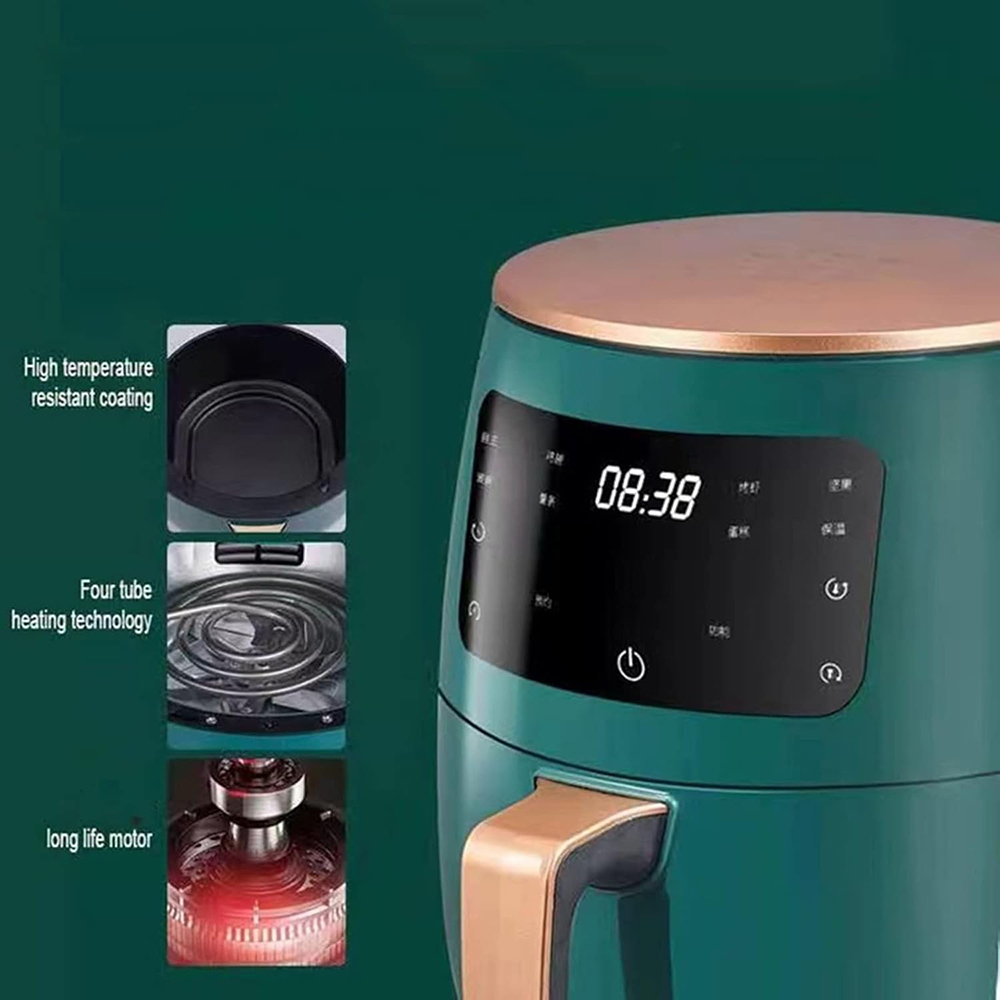 Penggorengan Udara Listrik 6L  - Mini Kitchen Baking ulasan dan harga
