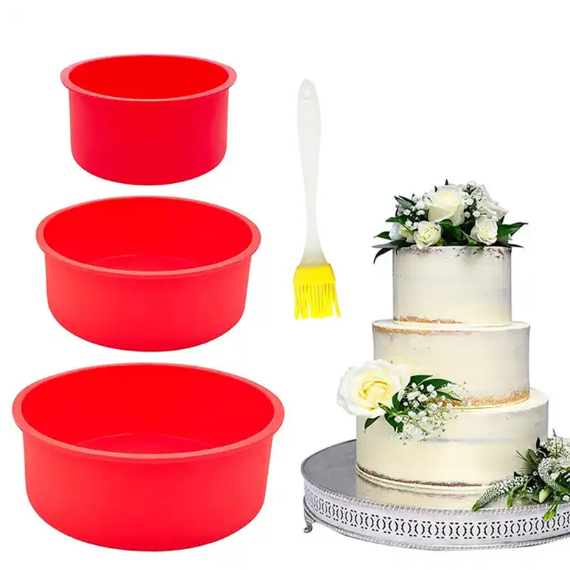 Loyang kue silikon bulat, ceta - Springform Pan Set ulasan dan harga