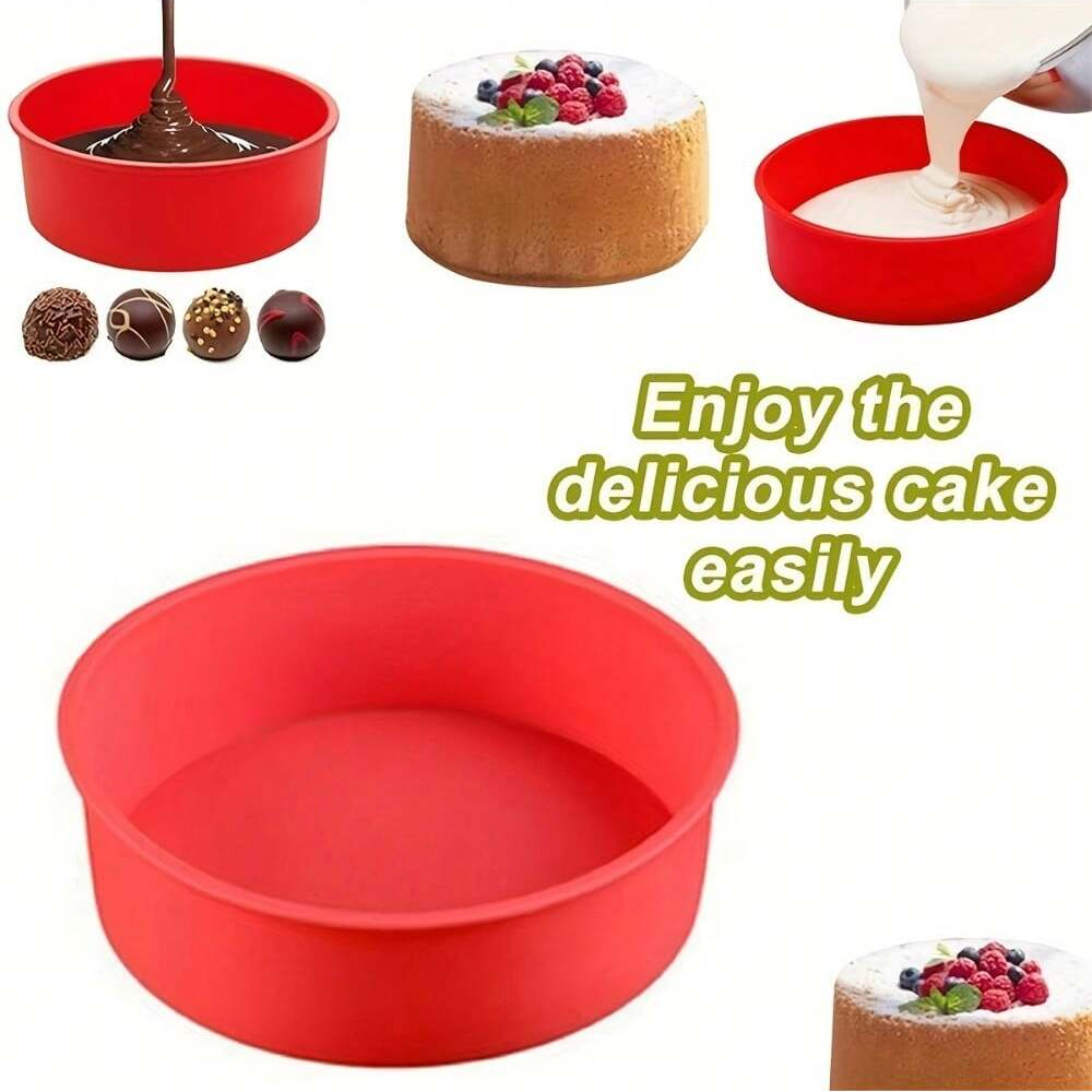 Loyang kue silikon bulat, ceta - Springform Pan Set ulasan dan harga