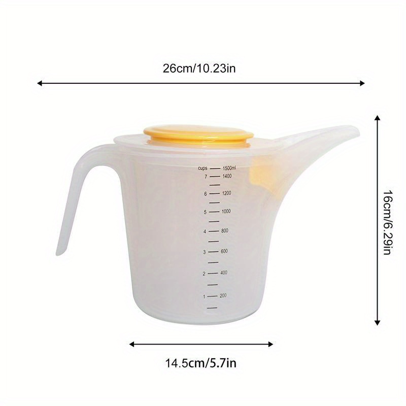 1500Ml Cangkir Pencampur Kue D - Kitchen Baking Containers ulasan dan harga