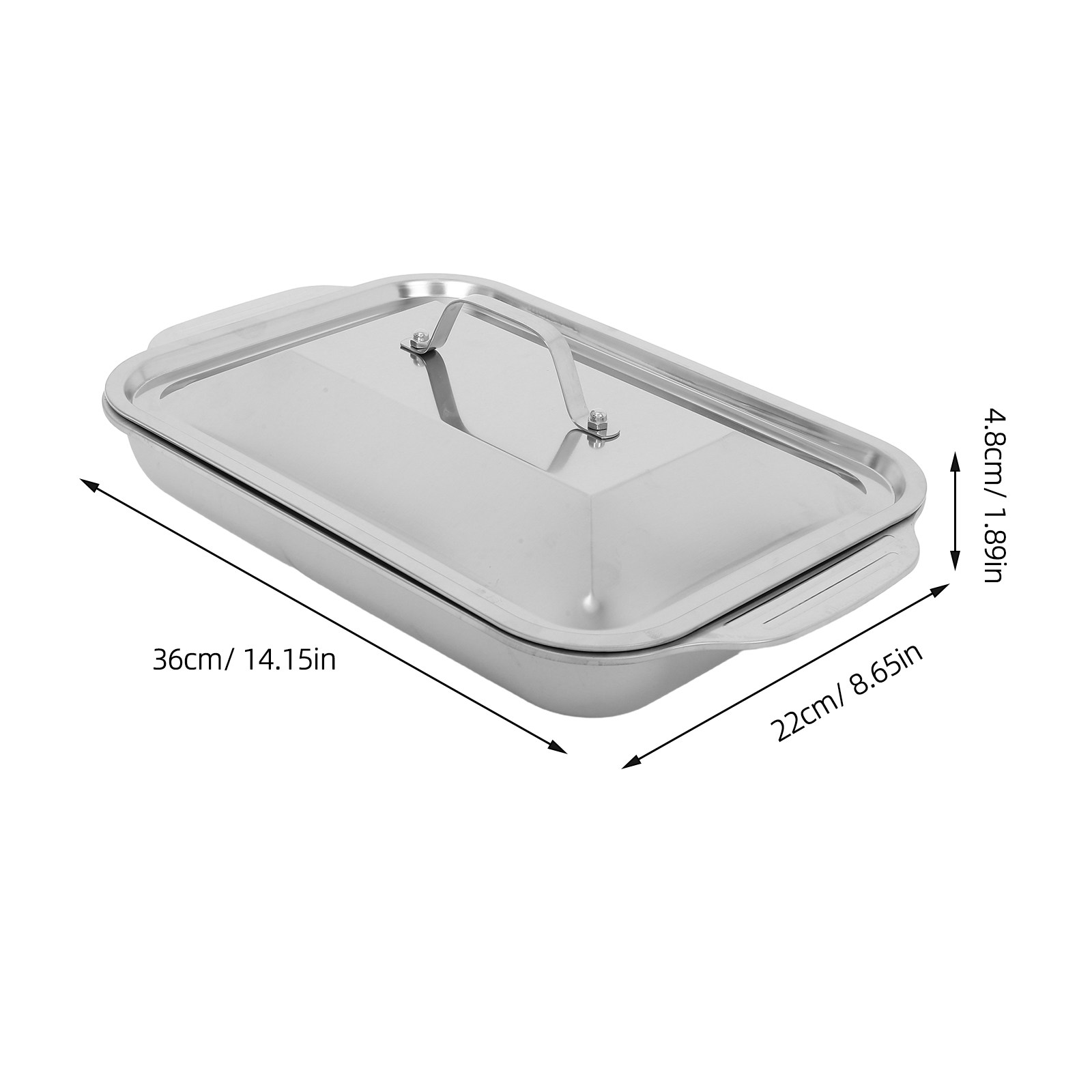 Nampan Panggang Persegi Panjan - Kitchen Oven Baking Pans ulasan dan harga