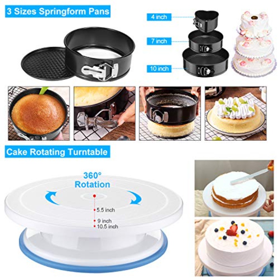 Perlengkapan Dekorasi Kue, 493 - Springform Pan Set ulasan dan harga