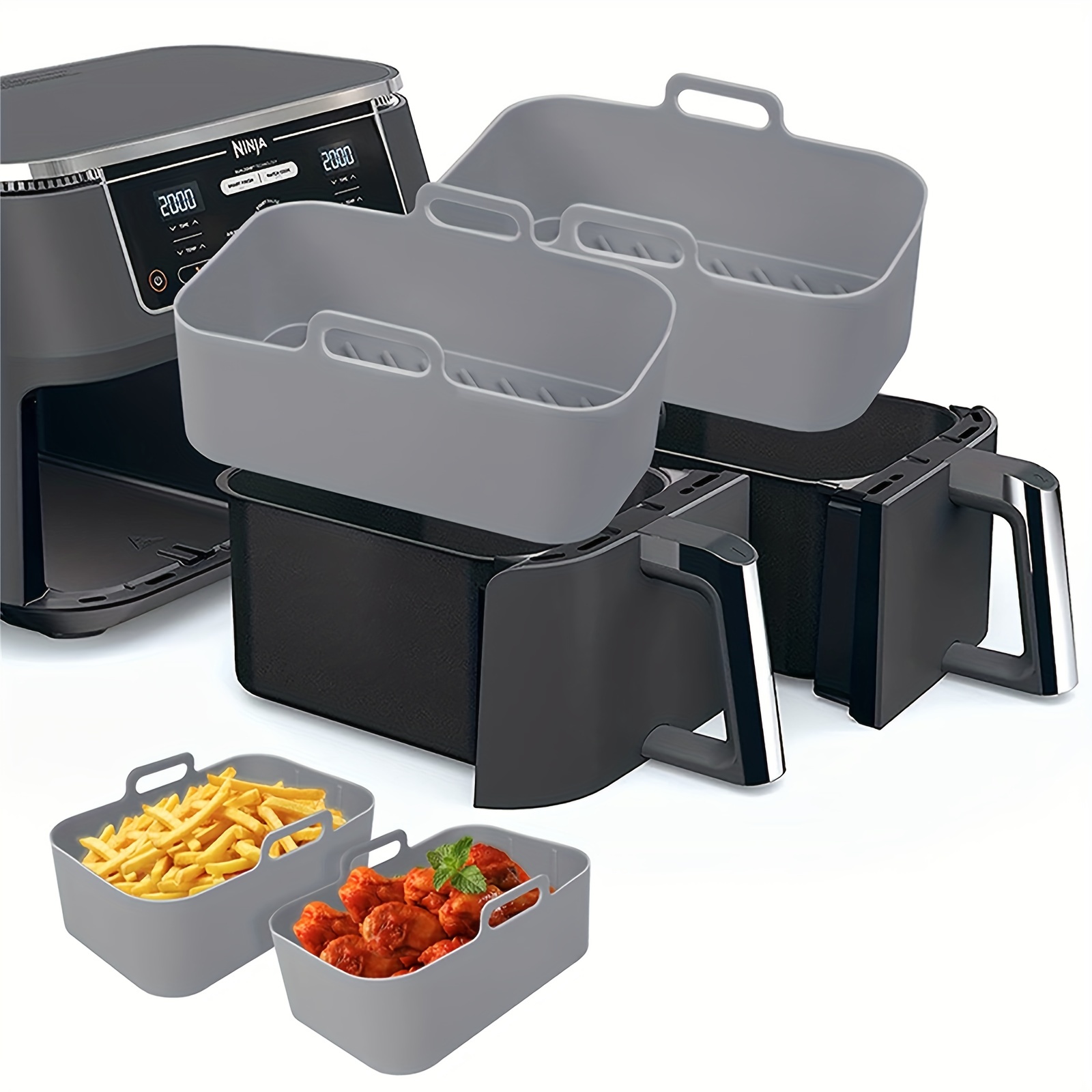 1/2 Buah Baki Silikon Penggore - Kitchen Oven Baking Pans ulasan dan harga