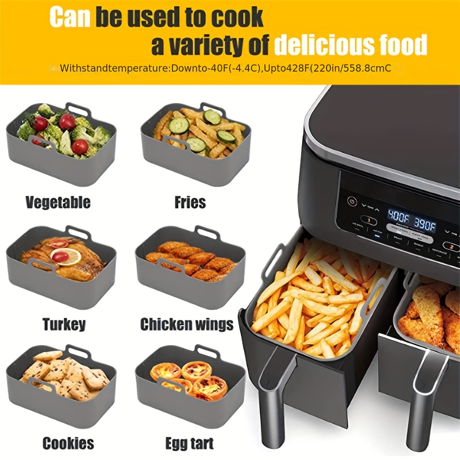 1/2 Buah Baki Silikon Penggore - Kitchen Oven Baking Pans ulasan dan harga