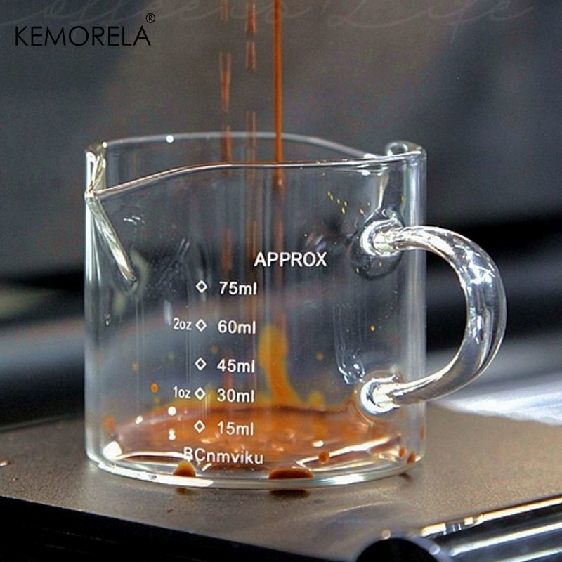 Gelas Ukur Kaca 75/150ML denga - Kitchen Baking Containers ulasan dan harga