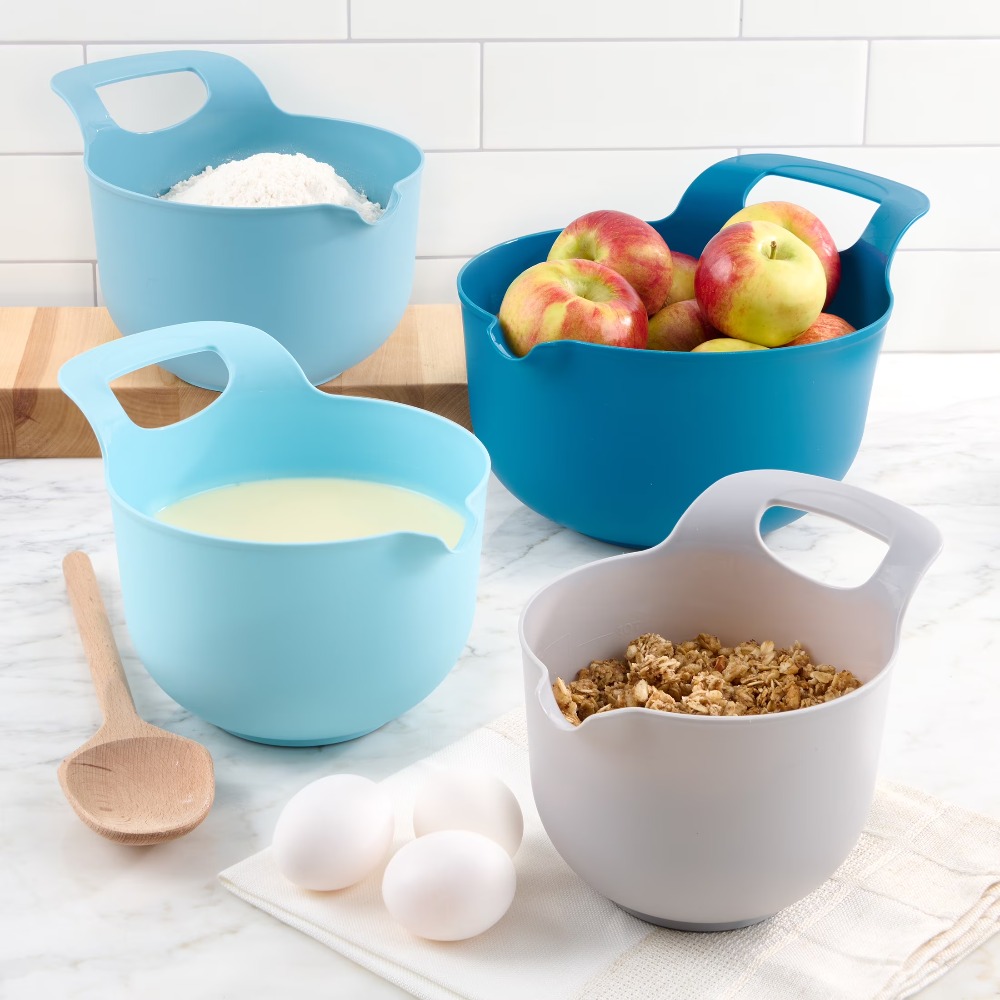 Set Mangkuk Plastik untuk Menc - Kitchen Baking Utensils ulasan dan harga