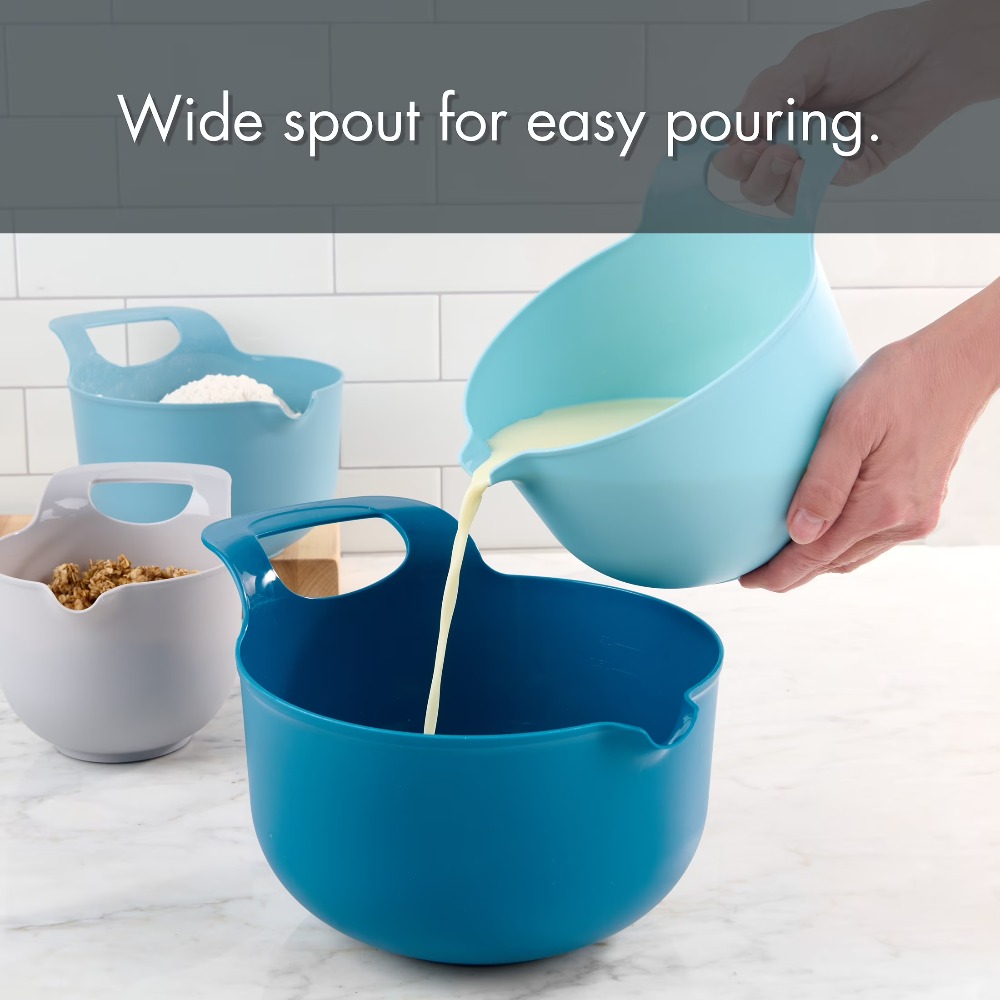 Set Mangkuk Plastik untuk Menc - Kitchen Baking Utensils ulasan dan harga